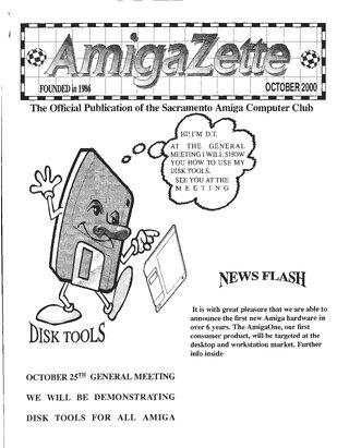 AmigaZette - 2000-10 cover